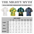 thumbnail image 6 of Unisex Fire Demon & Dragon -– 3D Fiery Castle Print Hawaiian Shirt For Men and Women Summer Button Down Short Sleeve, 6 of 7