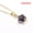 Amethyst, variant on Gold Plated Faceted Crystal Quartz Star Pendant Natural Stone Healing Necklace-Blue Turquoise(Synthetic)