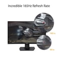 thumbnail image 3 of Monitor curvo ASUS TUF Gaming 23,6" 1080P (VG24VQE) - Full HD, 165 Hz, 1 ms, desenfoque de movimiento extremadamente bajo, sincronización adaptativa, FreeSync Premium, Shadow Boost, montaje VESA, Disp, 3 of 5
