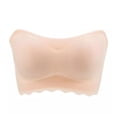 thumbnail image 1 of Sonducket Sujetador sin tirantes, sujetador antideslizante de talla grande, ropa interior de tubo fino para vestido de novia Ropa interior Color de piel M, 1 of 1