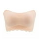 thumbnail image 3 of Sujetador sin tirantes recogido, antideslizante, sujetador de talla grande, ropa interior superior de tubo fino para vestido de novia, beige, 7XL kenally AP001172-24B, 3 of 7