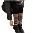 thumbnail image 2 of MZXELPRJD No Show Socks Womens Thicken Christmas Socks Snowflake Fawn Foot Warmer Pile Stack Socks Knitted Woolen Socks Leggings Socks, Ankle Socks for Women Khaki, 2 of 8