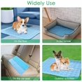 thumbnail image 5 of YouLoveIt Summer Mat for Dogs Cats Mat Non Slip Pet Mat Self Bed Mat Summer Bed Pad Cool Cushion Pad Keep Pets Cool Comfort for Cats and Dogs Home or Outdoor, 5 of 8