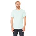 thumbnail image 1 of Bella Canvas Mens CVC Jersey Tee, L, Heather Mint, 1 of 3
