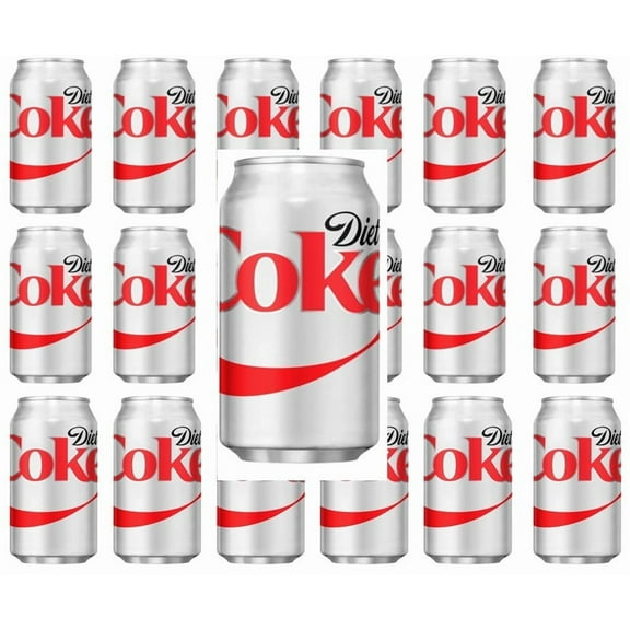 Diet Coke Diet Soda Fridge Pack, 12 fl oz Cans, (Pack of 18)