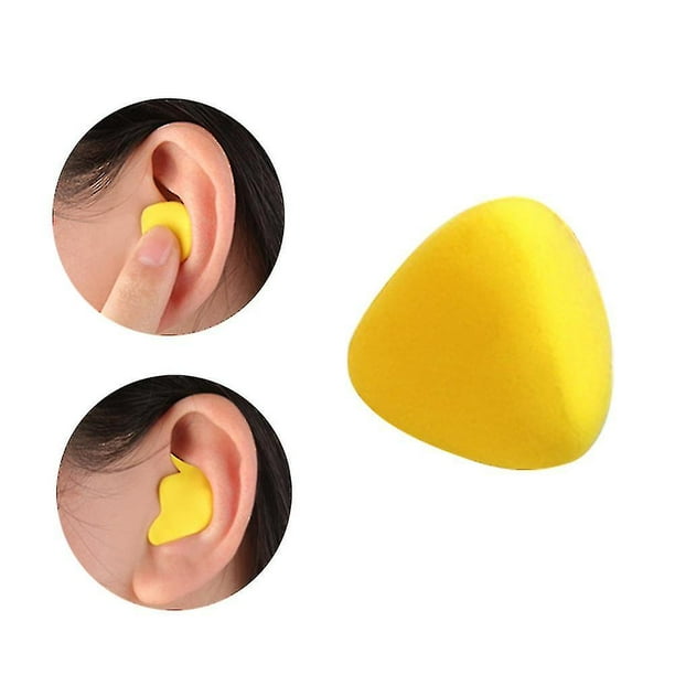 Yellow Insulating Ear Plugs Anti Noise Ear Plugs Anti Snoring Ear Plugs