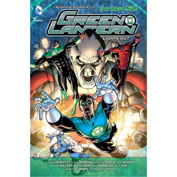 Green Lantern Lights Out (The New 52) (Hardcover) by Robert Venditti