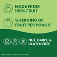 thumbnail image 4 of Applesauce and Fruit Puree Variety Pack, Apple, Banana & Strawberry, 3.2 oz (Pack of 20), Unsweetened Fruit Snacks for Kids, Gluten Free, Nut Free and Dairy Free, BPA Free Pouches, 4 of 5