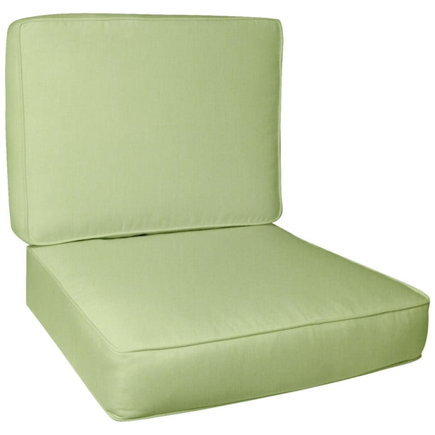 Sunbrella Canvas Parrot Large Outdoor Replacement Club Chair Cushion