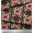thumbnail image 2 of Soimoi Cotton Duck Fabric Floral,Hummingbird & Squirrel Animal Decor Fabric Printed Yard 56 Inch Wide, 2 of 3