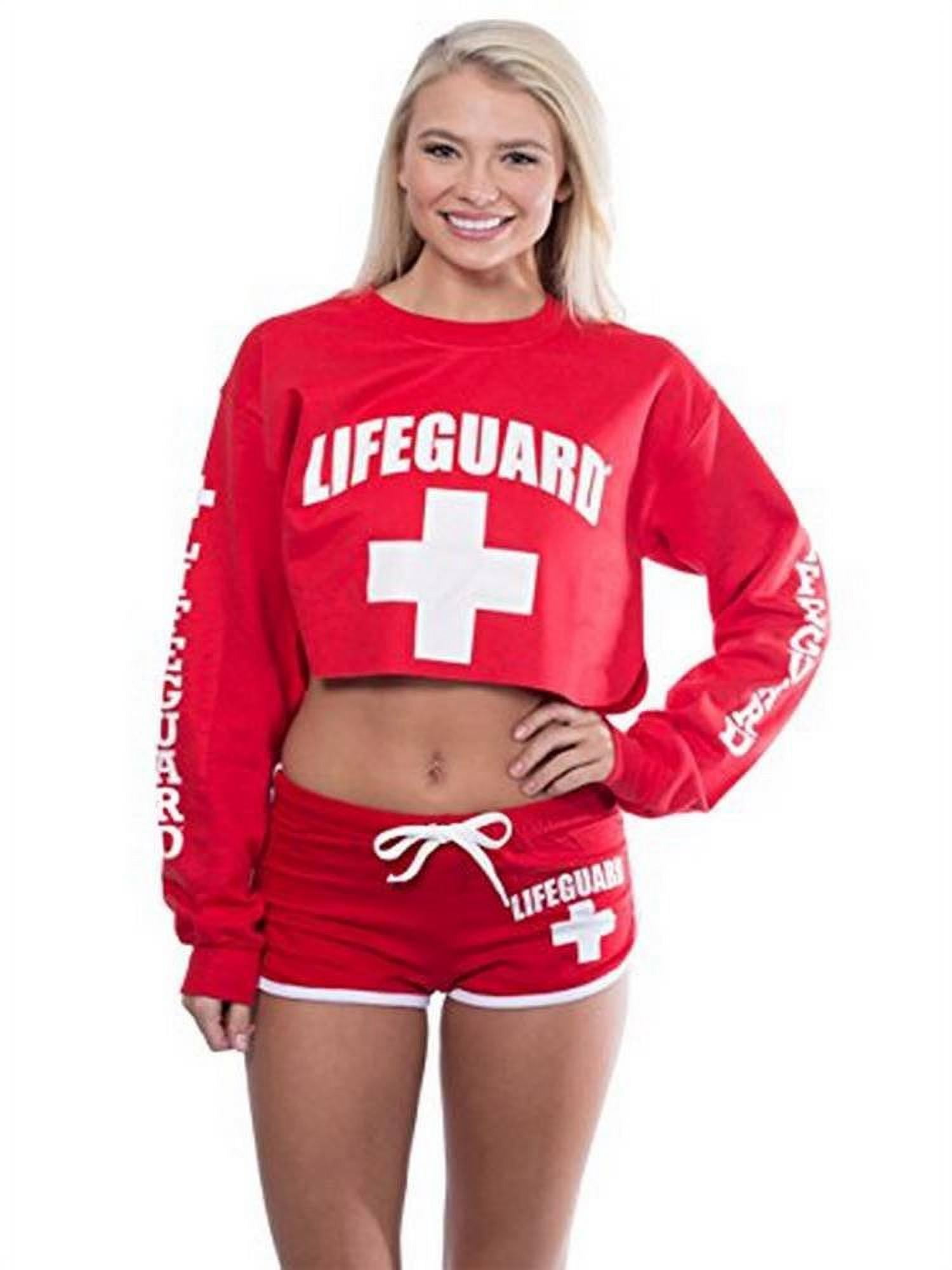 LIFEGUARD Licensed Cropped Crew Neck 