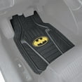 thumbnail image 2 of Superhero Car Floor Mats, Officially Licensed Warner Bros DC Comics, All Weather Interior Auto Protection, Heavy Duty Rubber Liners for Car Truck Van SUV, Batman, 2 of 9