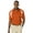 Burnt Orange, variant on Blue Generation BG-7223 - Men's Raglan Wicking Polo (Small, Navy)
