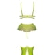 thumbnail image 4 of Gibobby Ropa interior mujer Lencería Erótica Sexy para Mujer, Mono de Piel Sexy y Casual, Baby Doll Mujer Sexy con Correa de Piel(Verde, M), 4 of 5