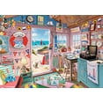 thumbnail image 2 of Ravensburger The Beach Hut Jigsaw Puzzle, 2 of 5