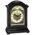 thumbnail image 3 of Infinity Instruments Classic Black Plastic 9-inch Analog Tabletop Clock, 3 of 7