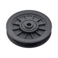 thumbnail image 2 of DYNWAVECA 3 6pack Bearing Pulley Wheel for Cable Machine Home Gym Fitness Workout Hole 4 Pcs, 2 of 10