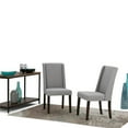 thumbnail image 2 of Atlin Designs Chaise de Salle à Manger de Luxe en Gris Colombe (Ensemble de 2), 2 of 5