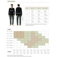 thumbnail image 4 of Ensemble de Pyjama pour Homme en Coton, Haut à Manches Raglan Longues et Bas, 4 of 5