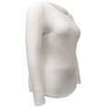 thumbnail image 3 of Playera George Talla 42 Tacto Suave Blanco, 3 of 4