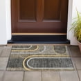 thumbnail image 6 of Addison Rugs Chantille Indoor/Outdoor Transitional Art Deco Taupe Washable Rectangle Rug, 1'8" x 2'6", 6 of 6