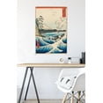 thumbnail image 6 of Hiroshige - The Sea at Satta Wall Poster, 22.375" x 34", 6 of 6