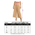 thumbnail image 5 of Women High Waisted Wide Leg Palazzo Pants, 5 of 5