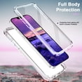 thumbnail image 3 of TECH CIRCLE Phone Case for Apple iPhone 12 Pro Max (6.7 Inch) Cell Phone - [Built-in Screen Protector] Lightweight Protective Durable Nice Cover Case, Purple Flower, 3 of 6