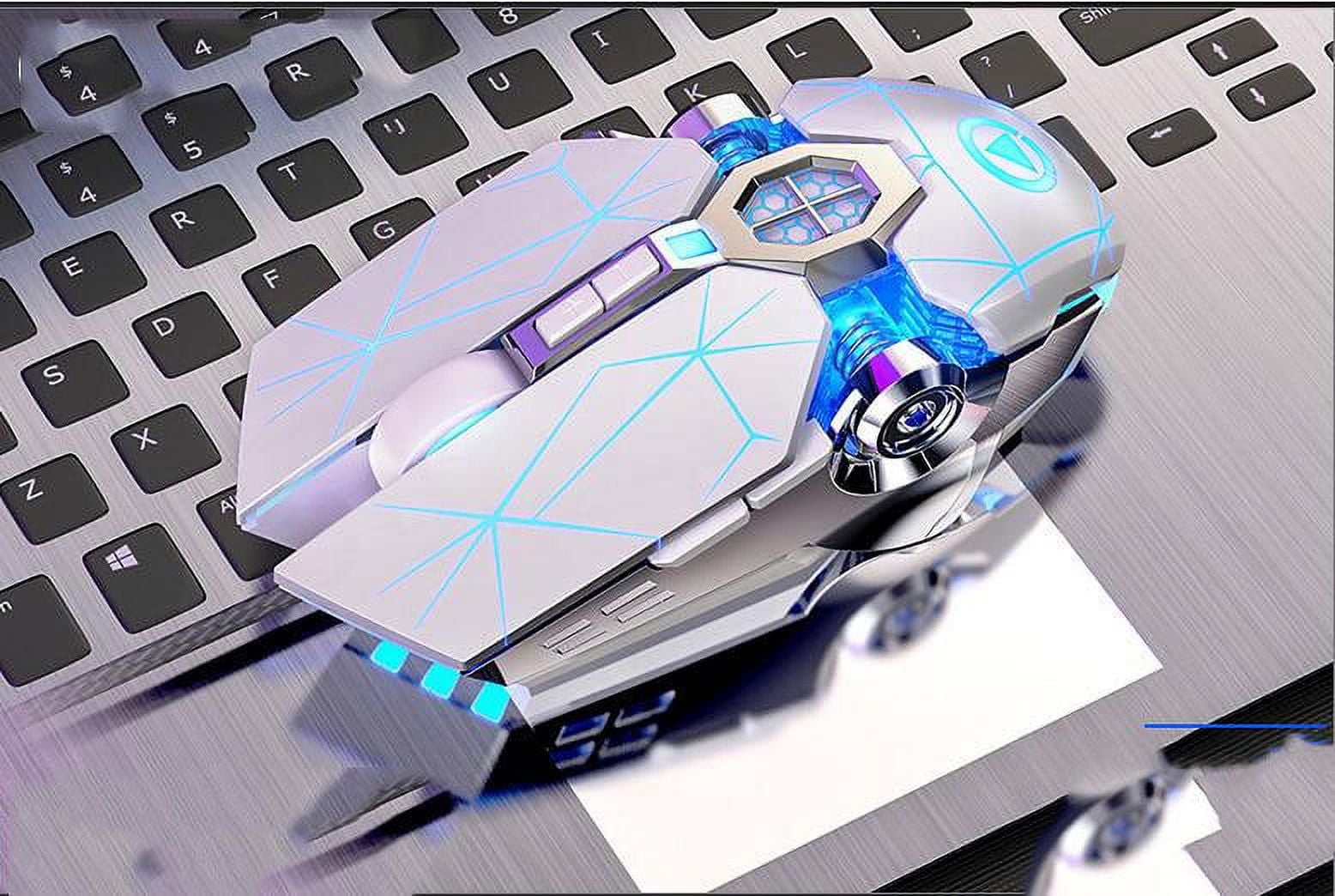 Gaming Mouse Wired,Ergonomic Game USB Computer Mice RGB Gamer Desktop Laptop PC Gaming Mouse,7 Buttons for Windows PC Gamers