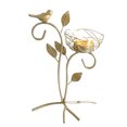 thumbnail image 4 of unbranded Candlestick Decorativo Dorado Con Base Plana Y Estilo Para Hogar Y Oficina, 4 of 5