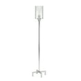 thumbnail image 2 of Evelyn&Zoe Panos 66.25" Tall Floor Lamp with Glass Shade, Polished Nickel/Clear, 2 of 8
