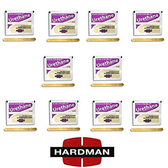 Urethane Purple Beige 3.5g Double Bubble Epoxy A-85 Packet Includes Ten Packs