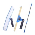 thumbnail image 3 of jifeng 3 Pieces Glass Cleaning Scraper Set Window Cleaner Self Assembly Window Squeegee blue, 3 of 9