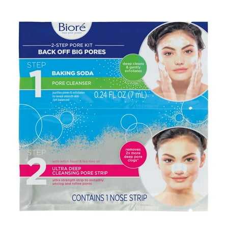 (2 pack) (2 Pack) Biore 2-step Pore Refining Kit