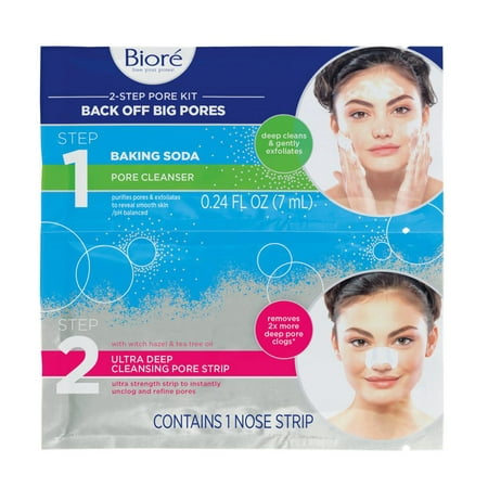 (2 Pack) Biore 2-step Pore Refining Kit