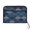 Dark Blue Fan-shaped Pattern, variant on Accordion File Organizer with Zip Closure 13 Pockets Expanding File Folder Letter A4 Paper Document Organizer for Home Office Mysterious Celestial Pattern