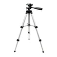 thumbnail image 1 of EIGTHTAIL Adjustable Height 360 Degree Rotaing Camera Telescopic Tripod Standard 1/4 Inch Quick Release Mount for DSLR Camera / LCD Monitor/ Camcorder (Silver), 1 of 4