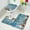 CC1778, variant on Mediterranean Bath Mat Set Blue Wooden Panel StarConch Beach Carpet Home Bathroom Decoration Non-slip Rugs Toilet Lid Cover