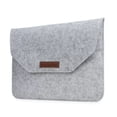 thumbnail image 2 of MasteelfCA 1PC Laptop Storage Bag Portable Computer Bag Storage Pouch Compatible for Tablet Notebook (Light Grey, Size 13.3inch), 2 of 8