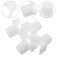 thumbnail image 1 of RENACLIPY 10 Pcs Pièces de Fauteuil Roulant pour Chaises Manuelles et de Transport Matériau Abs Blanc, 1 of 8