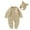 Khaki, variant on Splozh Baby Newborn Boy Knitted Sweater Baby Girl Boy Cotton Knitted Sweater Romper Jumpsuit Outfits Hat Set Khaki,3-6 Months