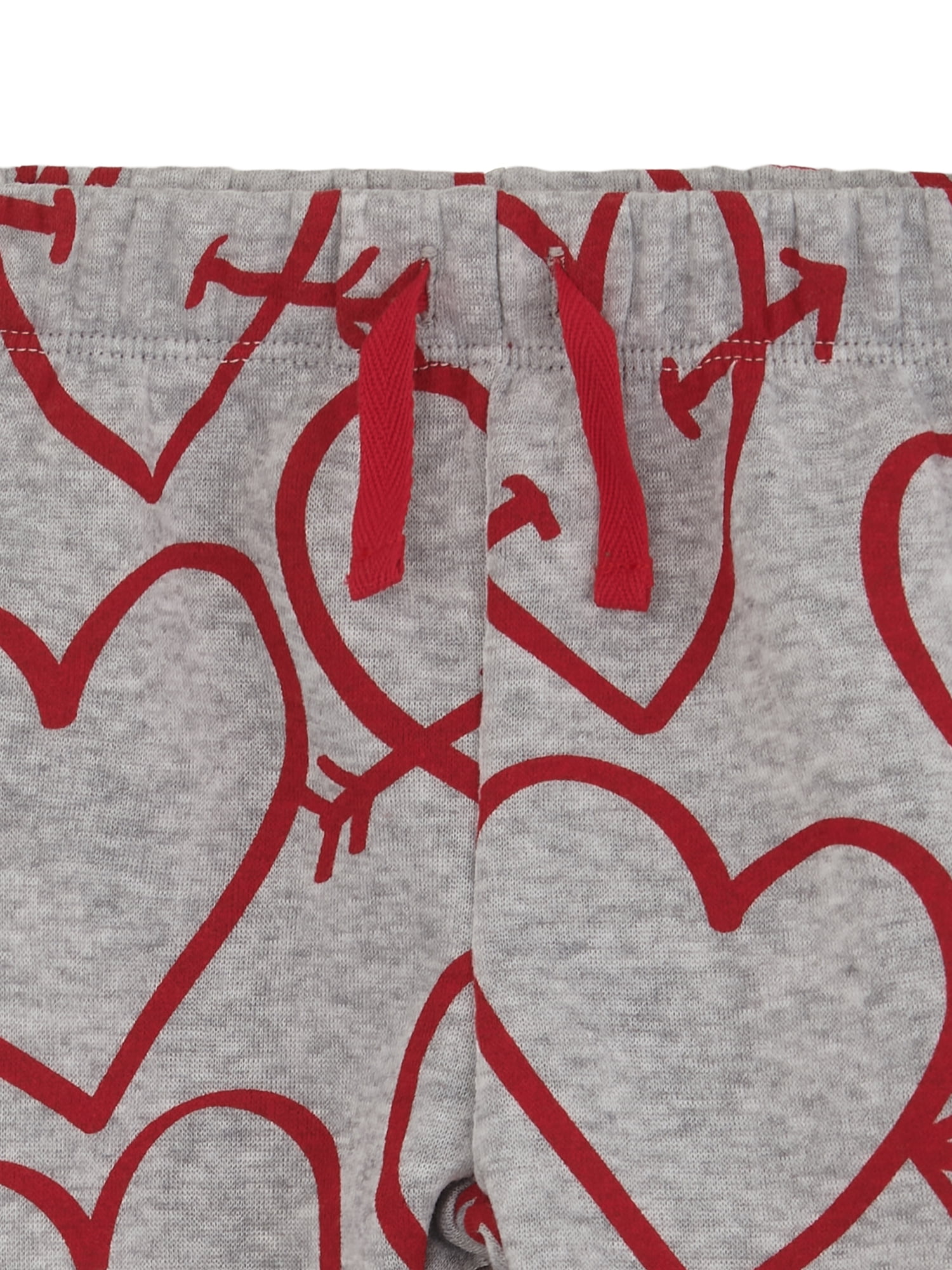 Way To Celebrate Baby & Toddler Valentine's Day Jogger Set, Sizes 0M-5T