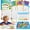 Blue, variant on Fraction Educational Puzzle, Fraction Demonstration with Fraction Tiles & Circles, Fraction Manipulatives for Elementary School, Maths Learning Toys for Kids,Blue
