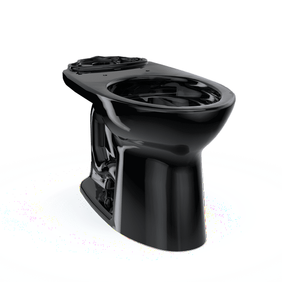 TOTO® Drake® Elongated Universal Height Universal Height TORNADO FLUSH® Toilet Bowl, Ebony - C776CEF#51