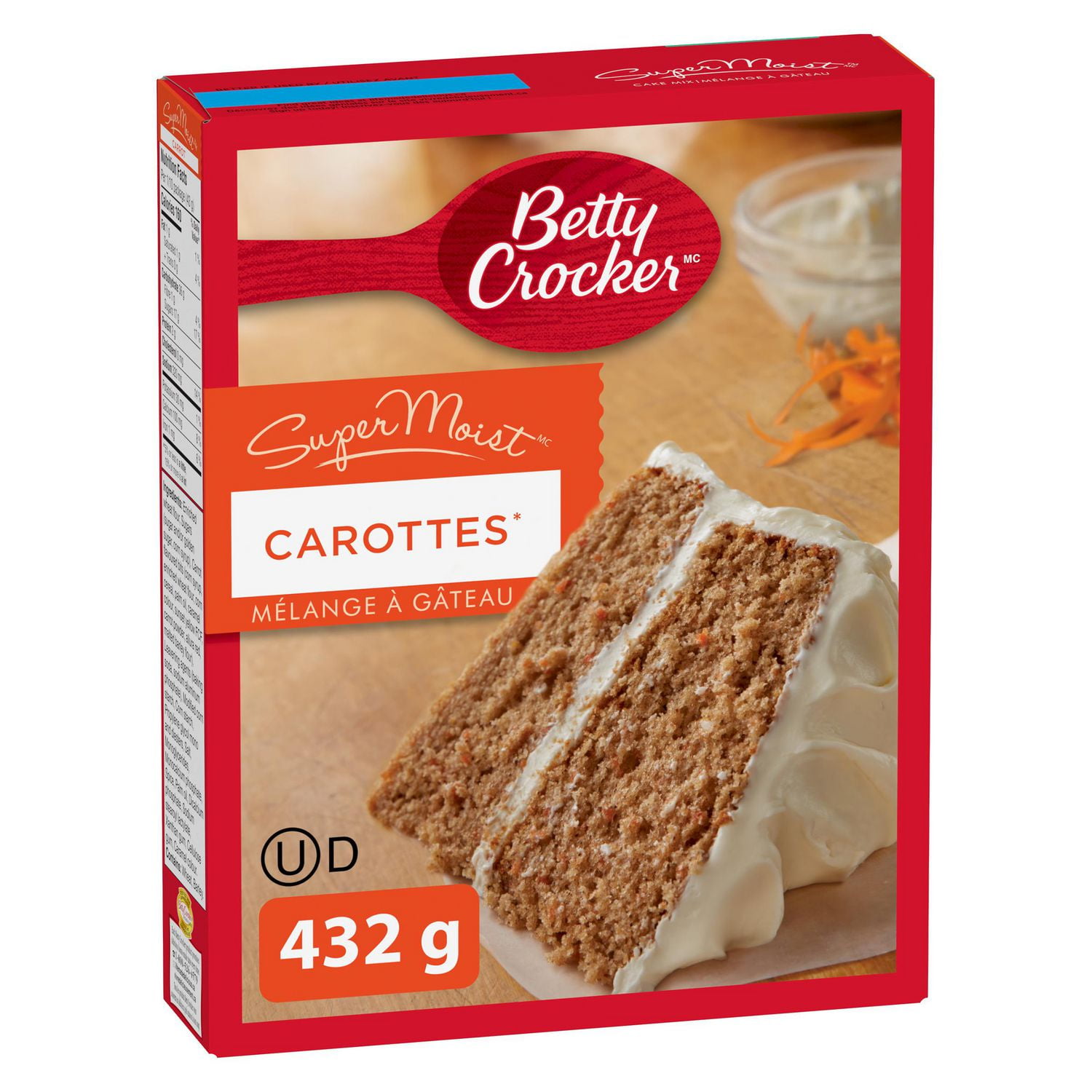 Mélange à gâteau SuperMoist Carottes de Betty Crocker