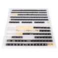 thumbnail image 2 of Keycap Set, 132 Keys Letterless Style 5 Sided Sublimation PBT Keycaps Cherry Height  For Office For Computer   Keyboard, 2 of 8