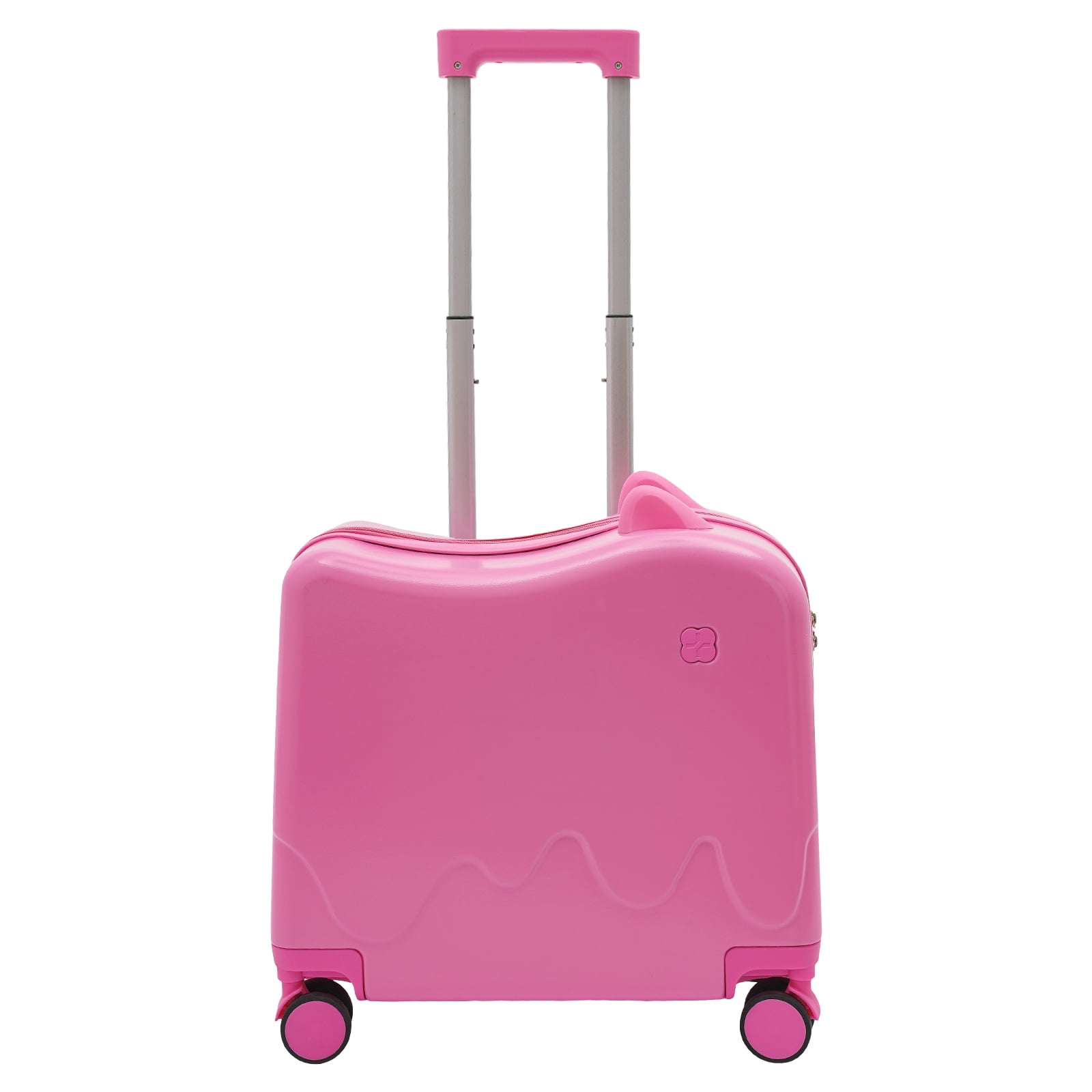 18inch,20inch ABS+PC Kid Ride-on Kids Suitcase,Rolling Luggage with Spinner Wheels Carry Trolley Luggage with Password Lock Children's Ride On Trolley Airplane Travel Luggage