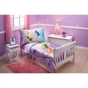 DISCONTINUED - Disney - Tinkerbell Lost Treasures 4-Piece Toddler Bedding Set