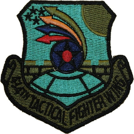 Fighter Wing Patch - U.S. Air Force 434th Tactical Fighter Wing Patch Green
