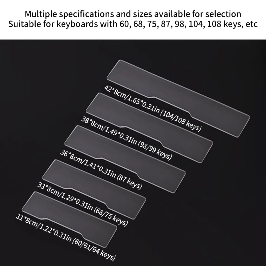 Keyboards Hand Wrist Rest Pad Acrylic Wrist Cushion for Office Gaming Computer Laptop Relief & Easy Typing